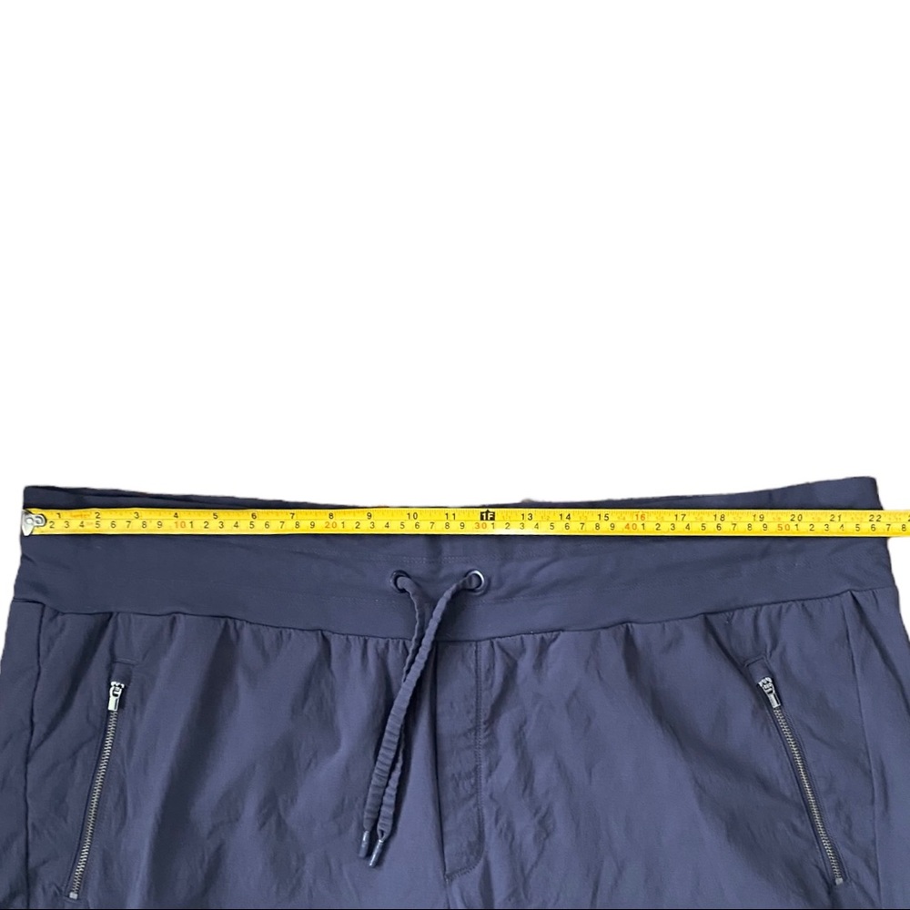 Athleta Trekkie North Jogger Blue Hiking Trail Stretch Pants Ankle Length - Picture 10 of 13
